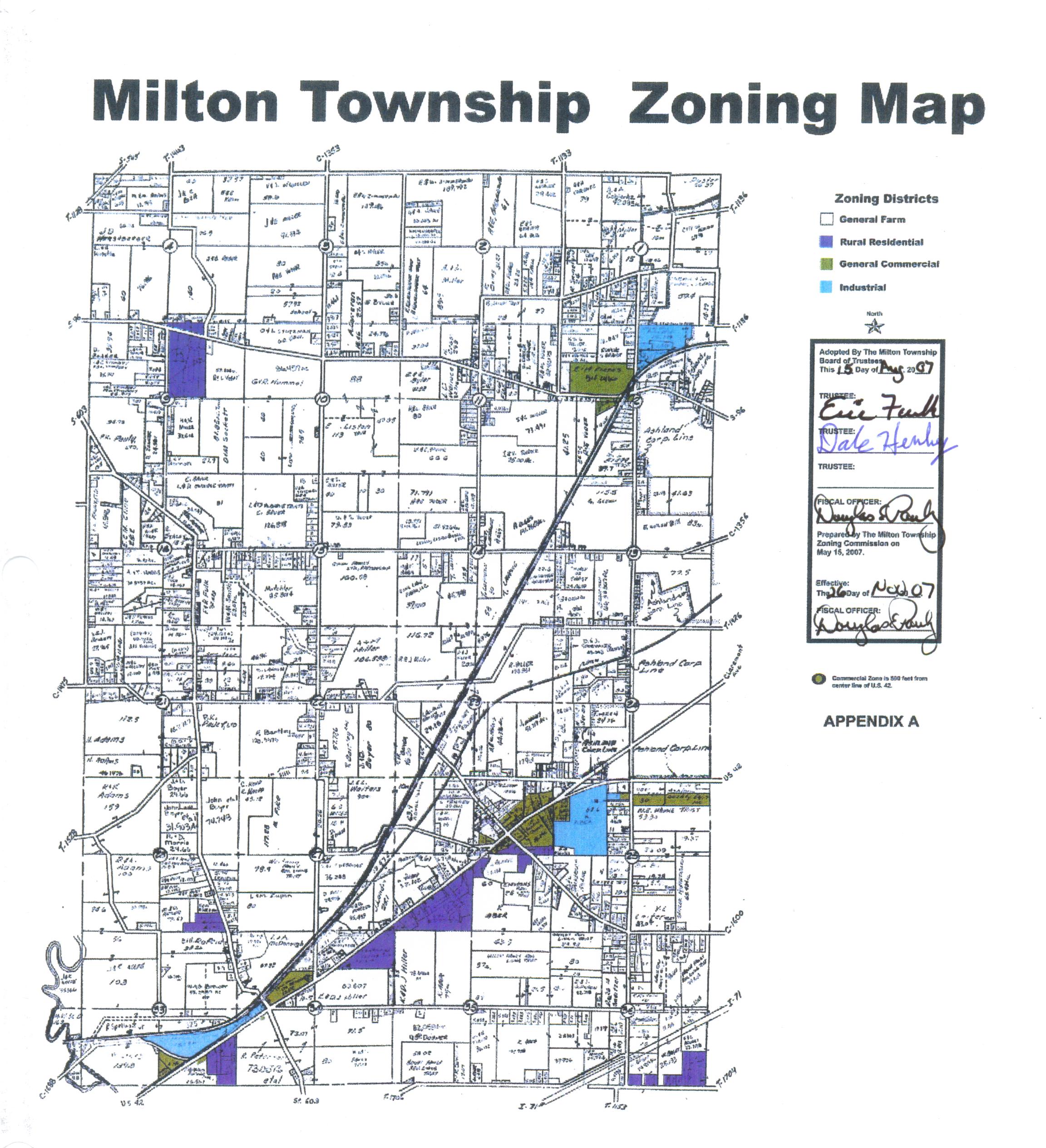 MIlton Township Zoning Milton Township Ashland County Ohio